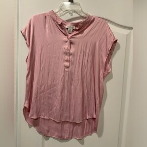 Rachel Zoe Cap Sleeve Blouse